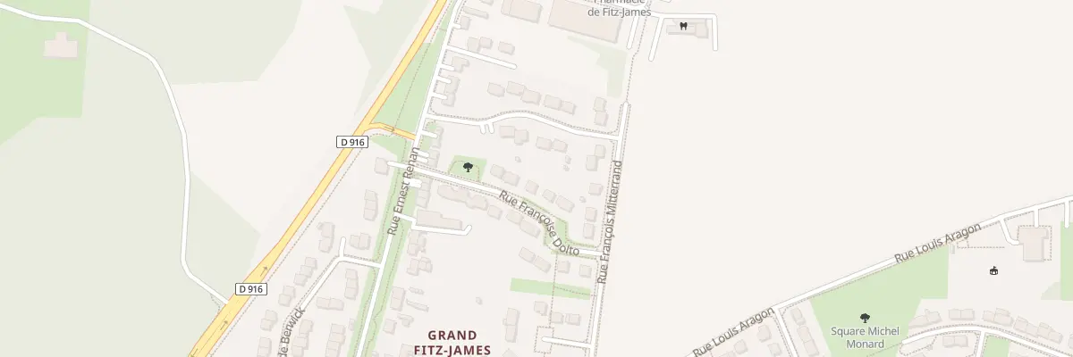 Plan du 6 Rue Francoise Dolto à Fitz-James