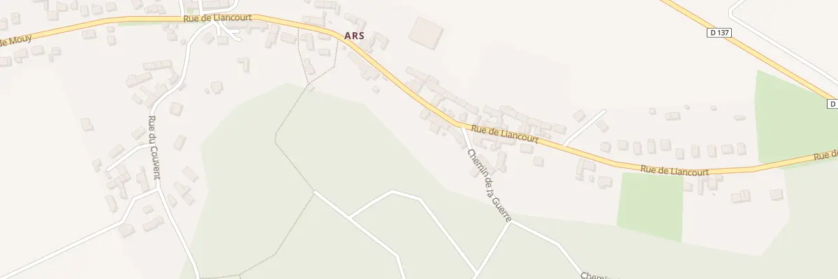 Plan du 320 Rue de Liancourt à Cambronne-lès-Clermont