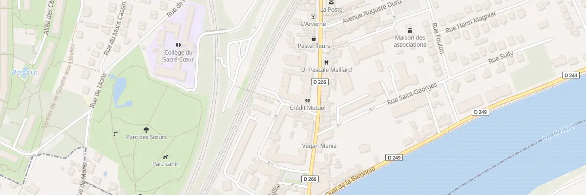 Plan du 17 Rue du Bac à Ablon-sur-Seine