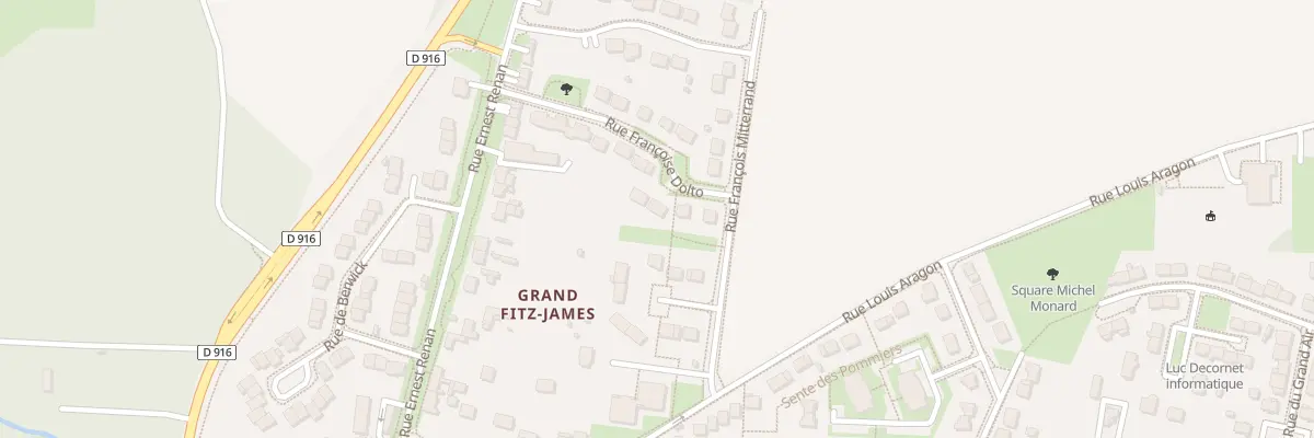 Plan du 5 Rue Francoise Dolto à Fitz-James