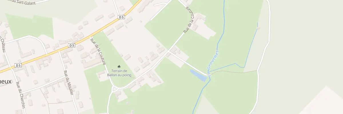 Plan du 22 Rue de la Couture à Lucheux