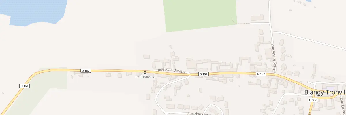 Plan du 28 Rue Paul Baroux à Blangy-Tronville