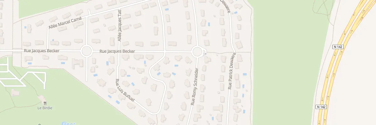 Plan du 2 Rue Romy Schneider à Bourges