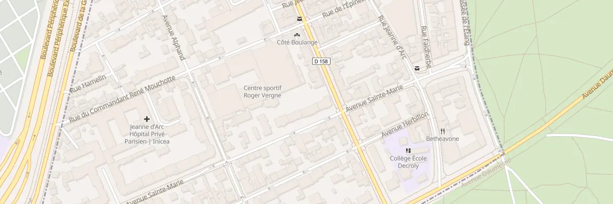 Plan du 18 Av Sainte-marie à Saint-Mandé