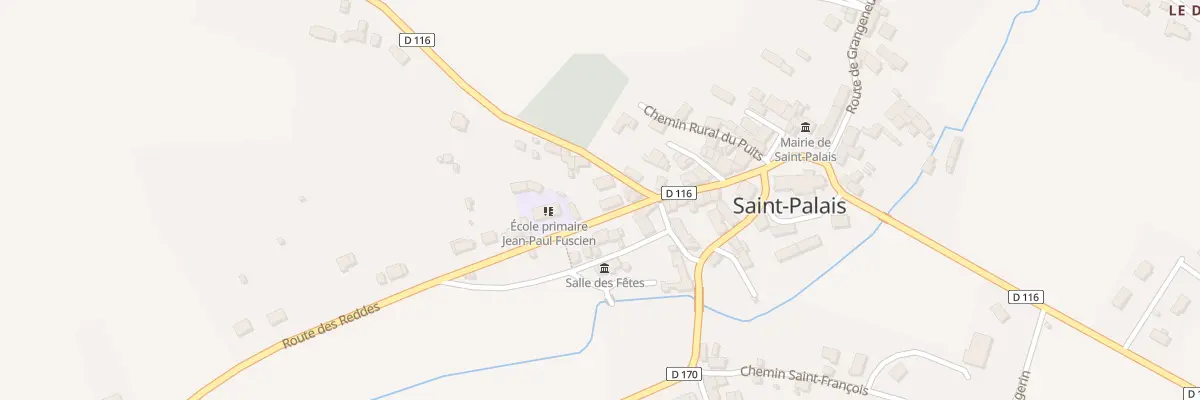 Plan du 4A Rte des Reddes à Saint-Palais