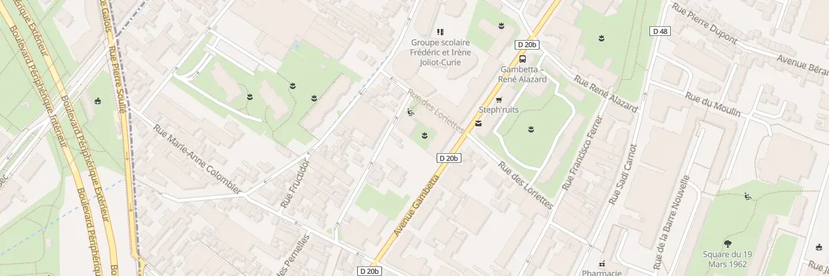 Plan du 36 Rue du Pinacle à Bagnolet