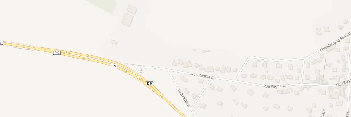 Plan du 74 Rue Regnault à Mareil-en-France