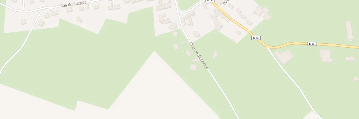 Plan du 6 Che de Corbie à Hérissart