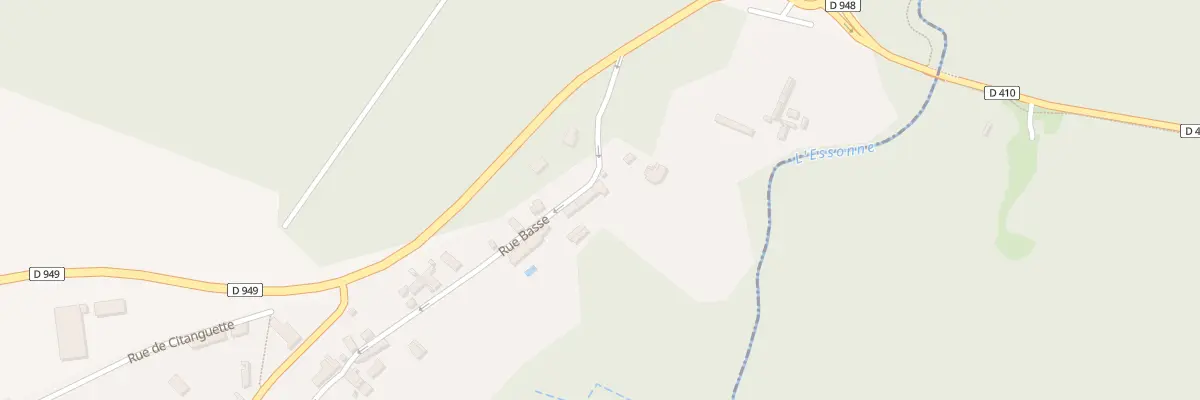 Plan du 1 Rue Basse au Malesherbois