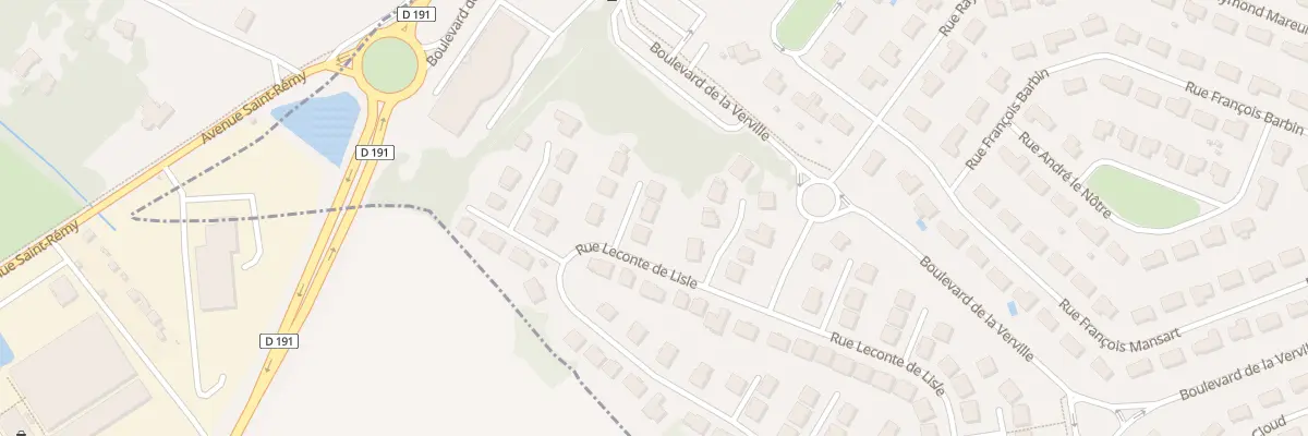 Plan du 9 Rue Leconte de Lisle à Mennecy