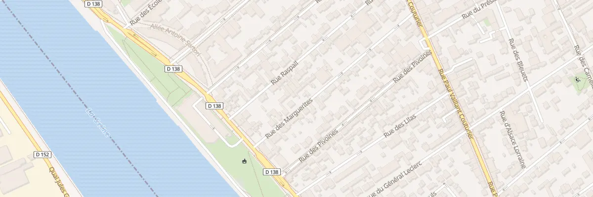 Plan du 11 Rue des Marguerites à Alfortville