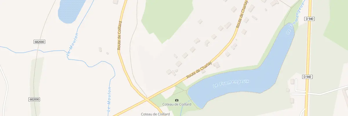 Plan du 40 Rte de Charlay à Saint-Georges-sur-Moulon