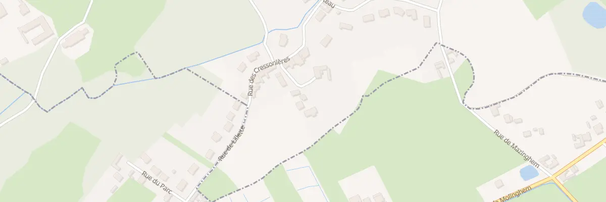 Plan du 40 Imp de la Fausse Riviere à Mazinghem