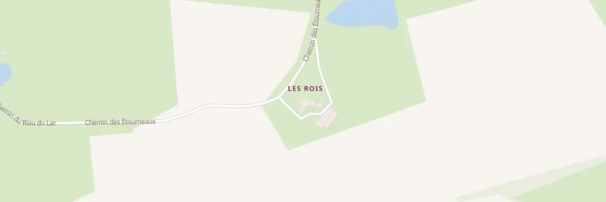 Plan du 1 Les Rois à Orcenais