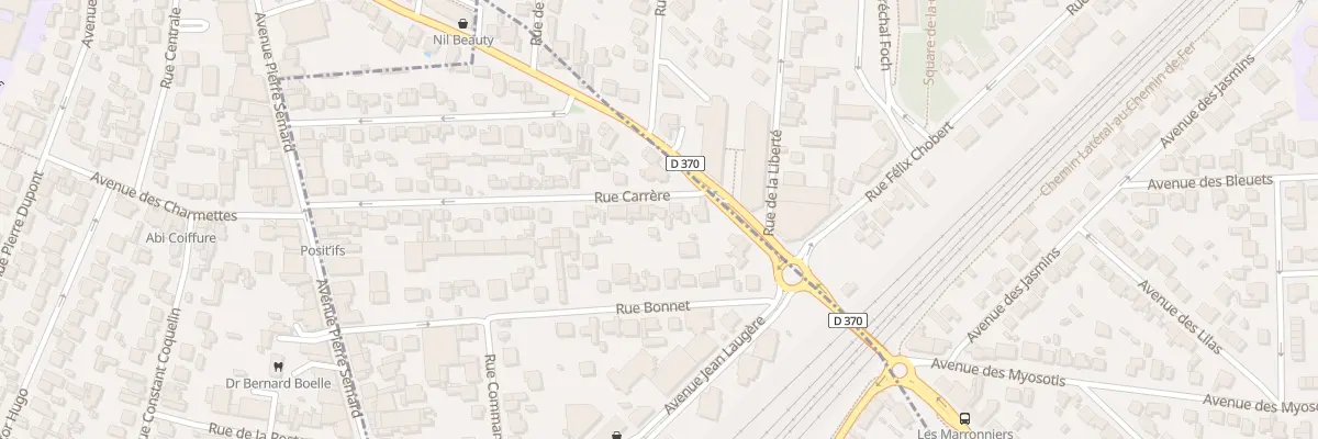 Plan du 3 Rue Carrère à Arnouville