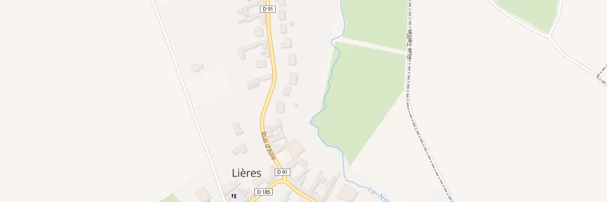 Plan du 9 Rue d’Aire à Lières