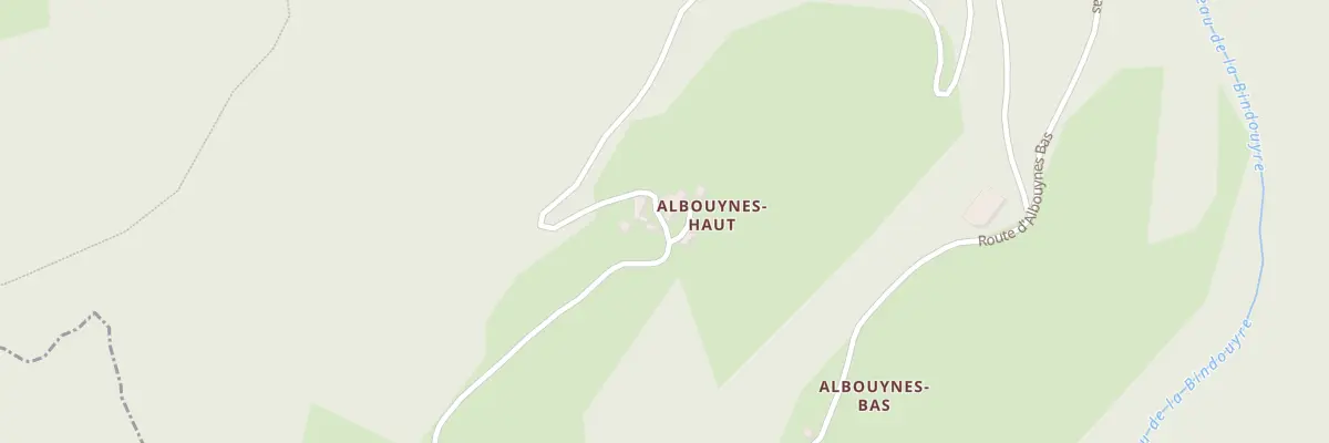 Plan du 5221 Albouynes Haut à Nauviale