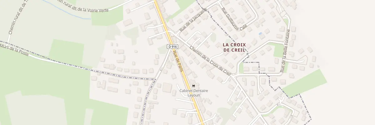 Plan du 85 Rue de Paris à Clermont
