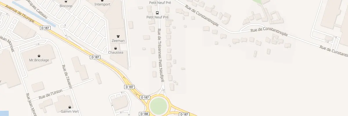 Plan du 17 Rte de Trézennes Petit Neufpre à Aire-sur-la-Lys