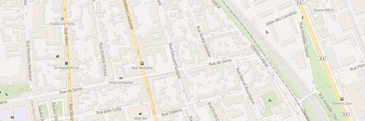 Plan du 59 Rue de Seine à Alfortville