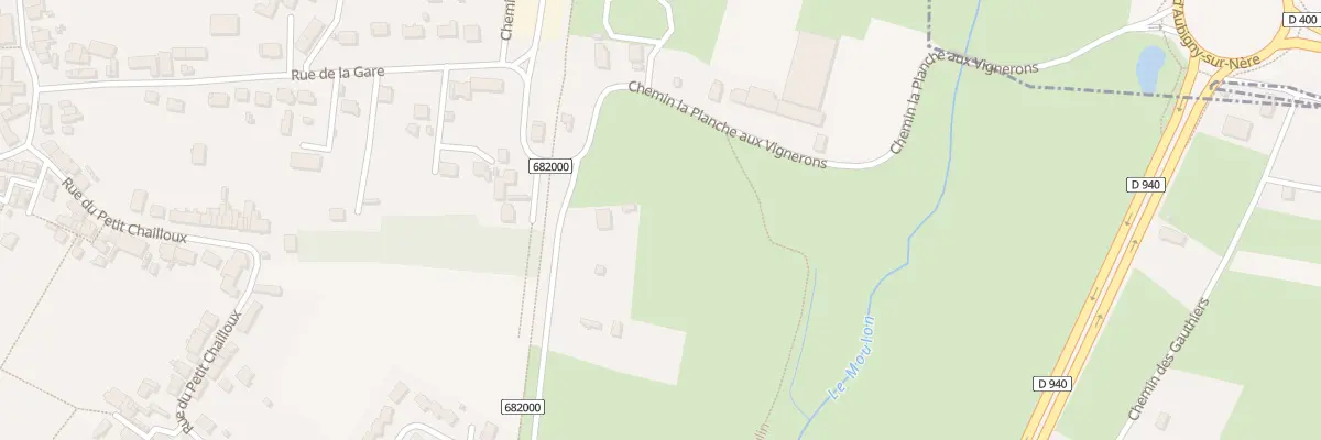 Plan du 44 Rue de la Gare à Bourges