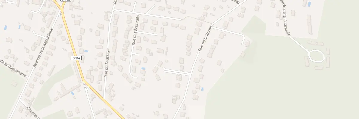 Plan du 22 Rue de la Roche à Gouvieux