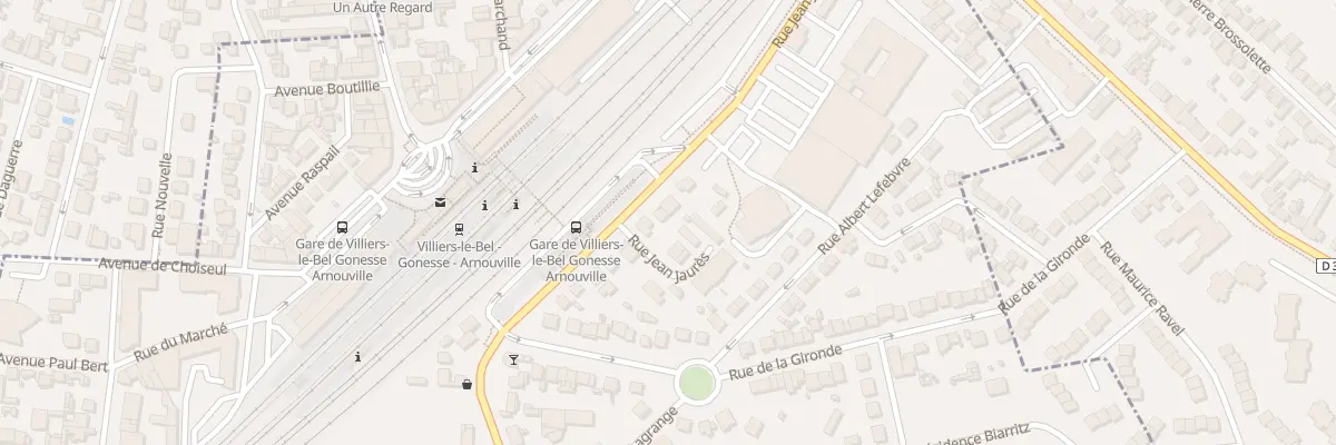 Plan du 17 Rue Jean Jaurès à Arnouville