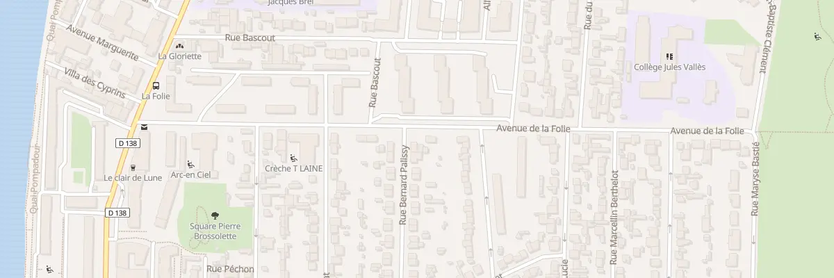 Plan du 64 Rue Bernard Palissy à Choisy-le-Roi