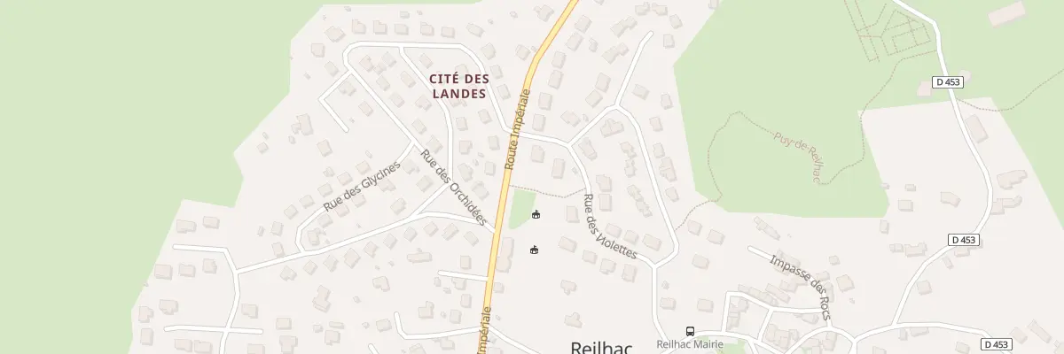 Plan du 4B Rte Impériale à Reilhac