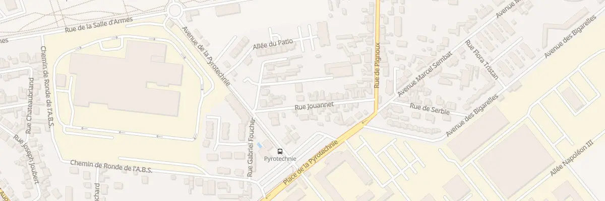 Plan du 7 Rue Jouannet à Bourges