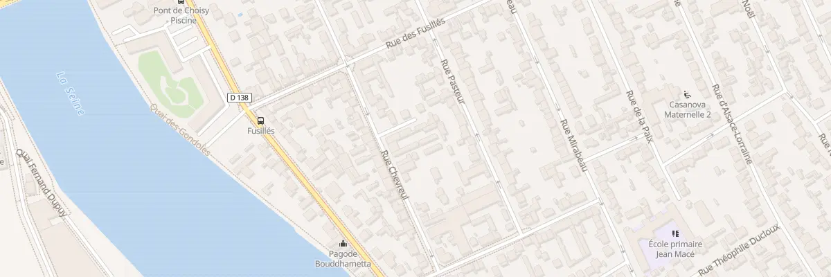 Plan du 37 Rue Chevreul à Choisy-le-Roi
