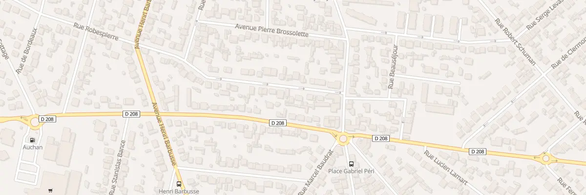 Plan du 7 Rue Robespierre à Arnouville