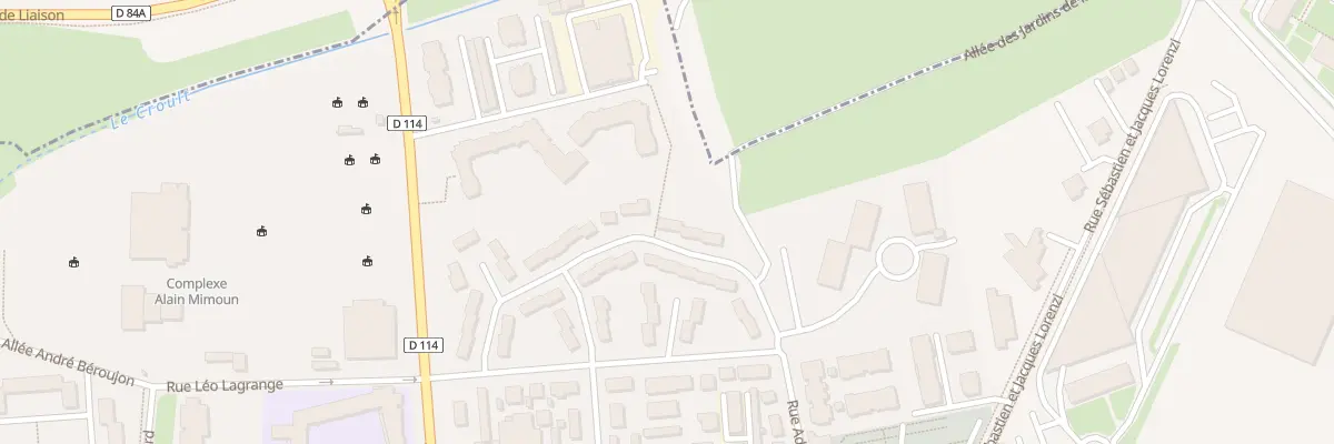 Plan du 33 Rue Pablo Picasso à Dugny