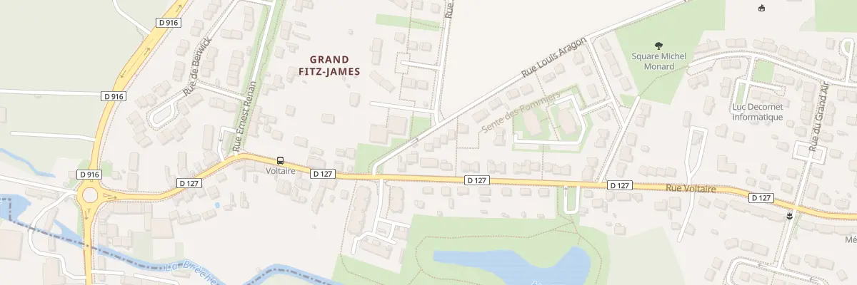 Plan du 29 Rue Louis Aragon à Fitz-James