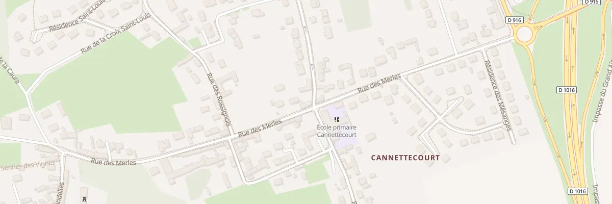 Plan du 1 Rue de la Mothe à Breuil-le-Vert