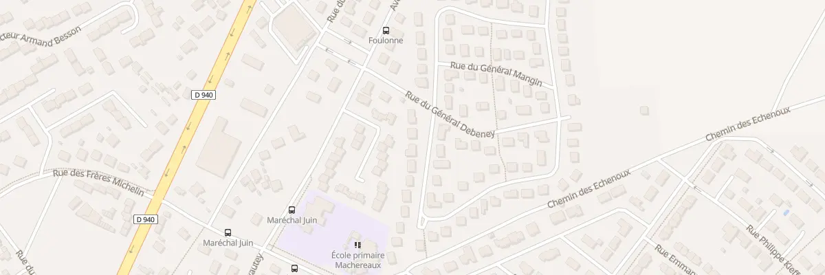 Plan du 4 Rue du Gen Gouraud à Bourges