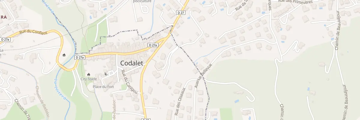 Plan du 1 Rec Del Moli à Codalet