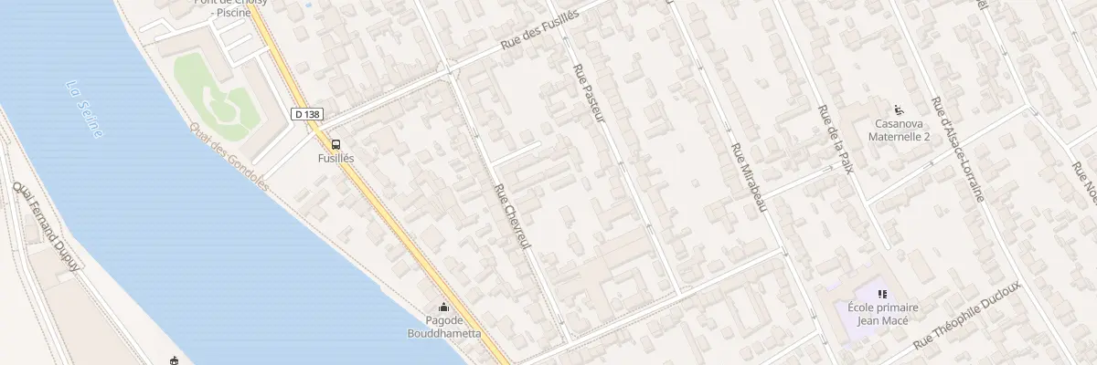 Plan du 39 Rue Chevreul à Choisy-le-Roi