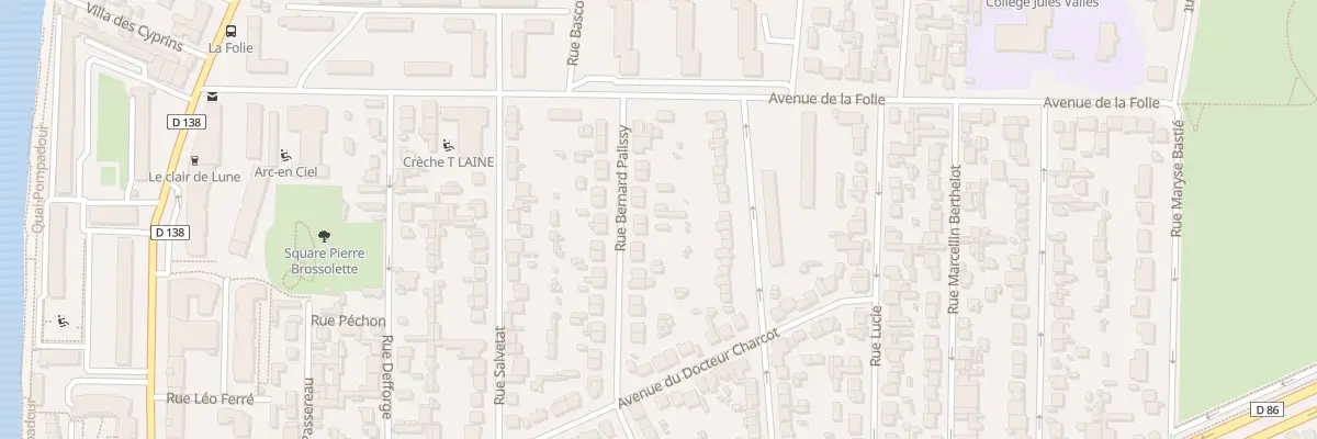 Plan du 52 Rue Bernard Palissy à Choisy-le-Roi