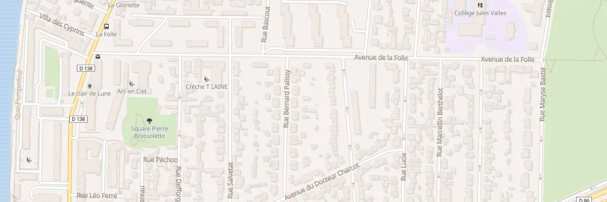 Plan du 56 Rue Bernard Palissy à Choisy-le-Roi