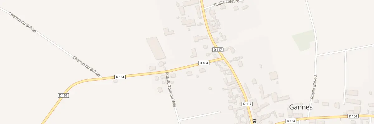 Plan du 3T Rue d’Ansauvillers à Gannes