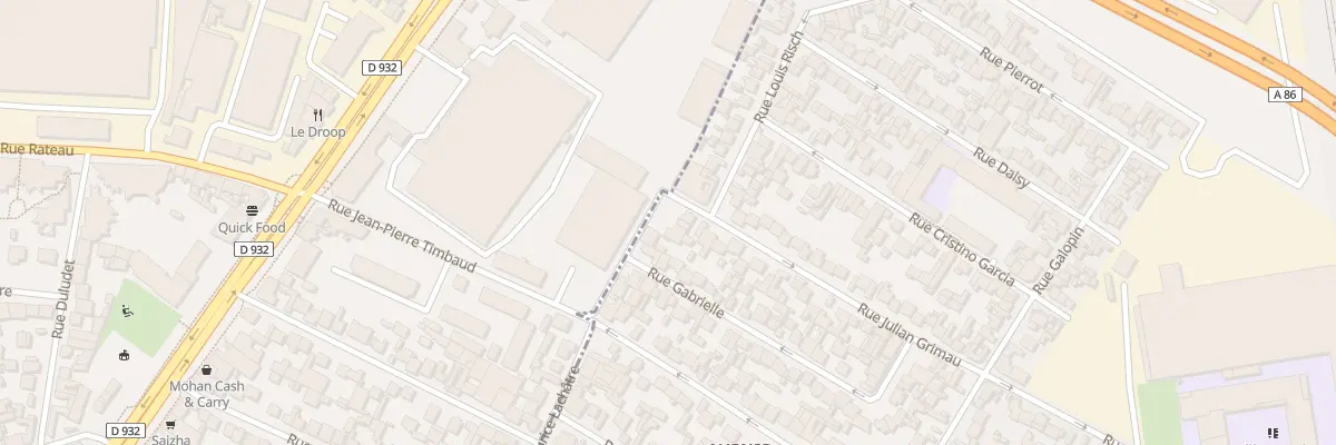 Plan du 20 Rue Julian Grimau à Drancy