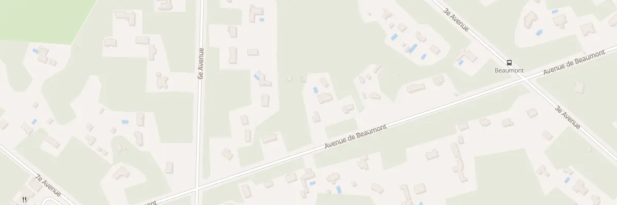 Plan du 83 Av de Beaumont à Lamorlaye
