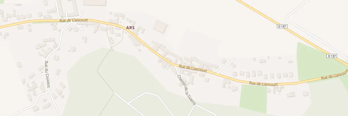 Plan du 337 Rue de Liancourt à Cambronne-lès-Clermont