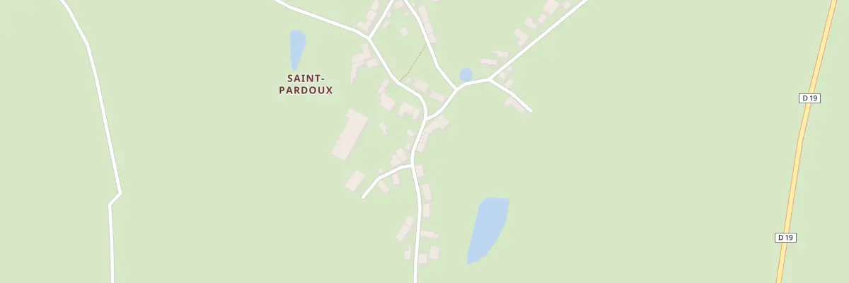 Plan du 18 Saint Pardoux à Sannat
