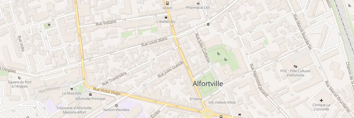 Plan du 158 Rue Vaillant Couturier à Alfortville