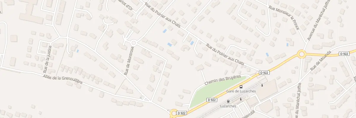 Plan du 12 Rue de l’Egalite à Luzarches
