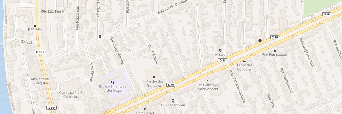 Plan du 13B Rue Bernard Palissy à Choisy-le-Roi