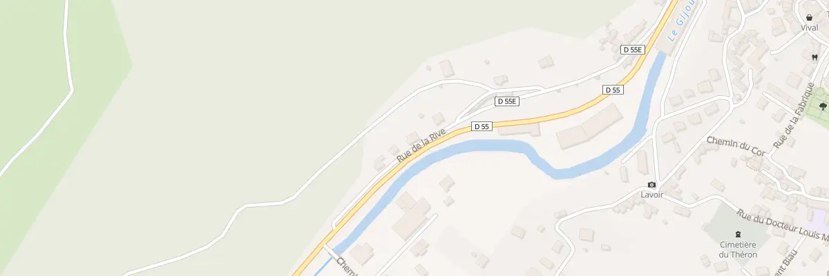 Plan du 4 Rue de La Rive à Vabre