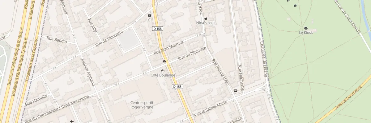 Plan du 7 Rue de l’Epinette à Saint-Mandé